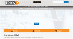 Desktop Screenshot of erika-enterprise.com